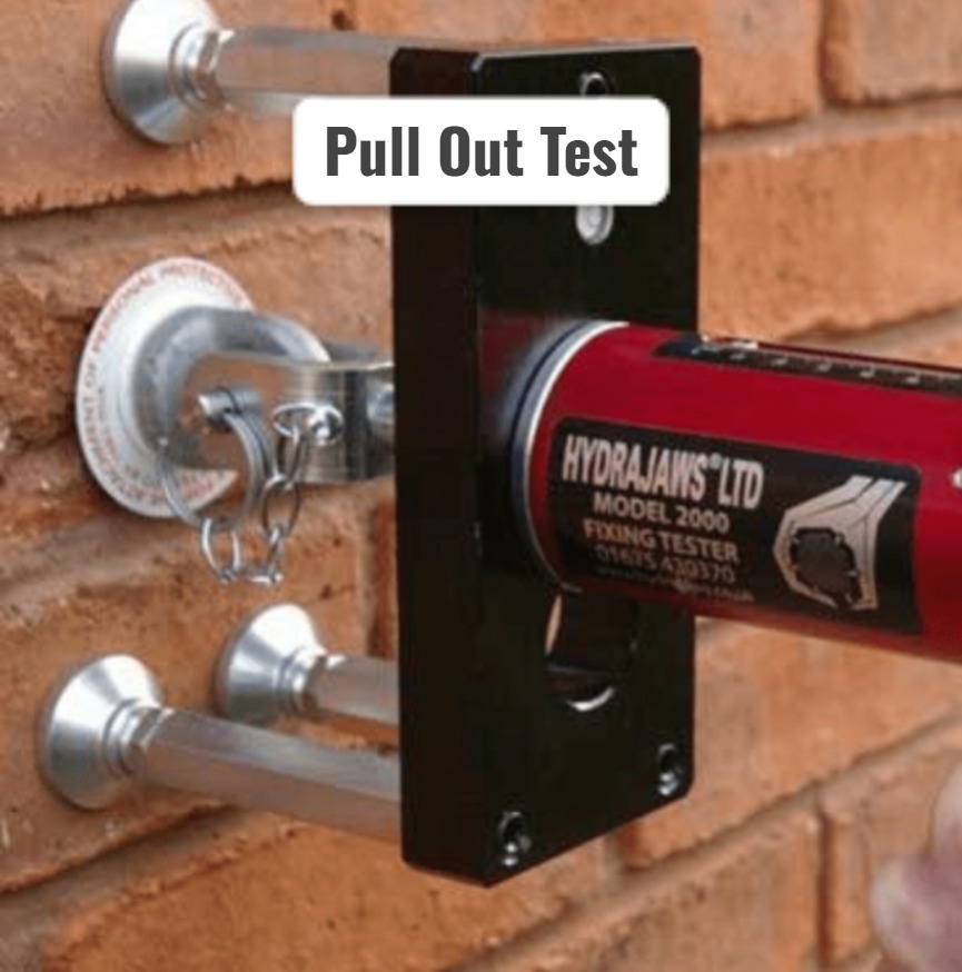 Third Party Safety Certificate of Pull Out Test